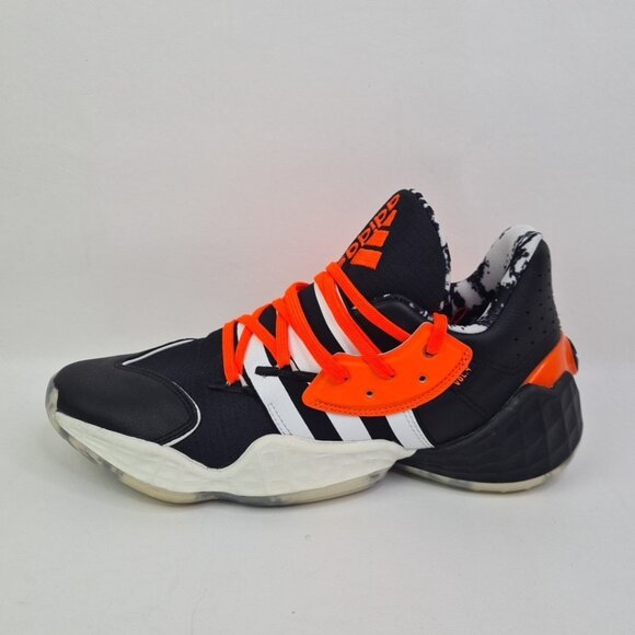Adidas Harden Vol. 4 Patrick All Star Men Basketball Shoes Black SZ 8.5 - Picture 1 of 10